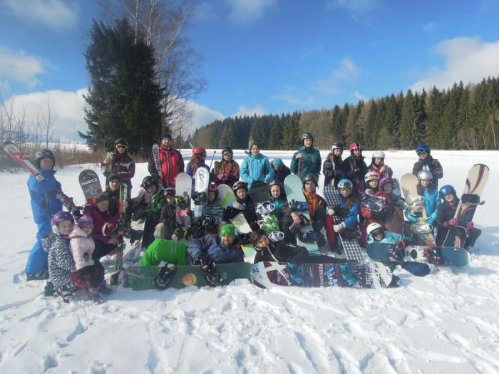 Lyžařský kurs 7. třídy ve skiareálu Kopřivná