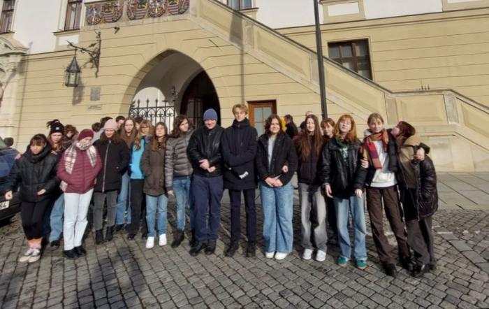 Deváťáci se setkali s primátorem Olomouce
